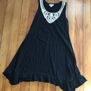 Black summer dress
